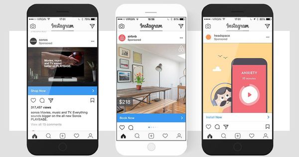 Este 2019 nos espera más anuncios de marcas en Instagram
